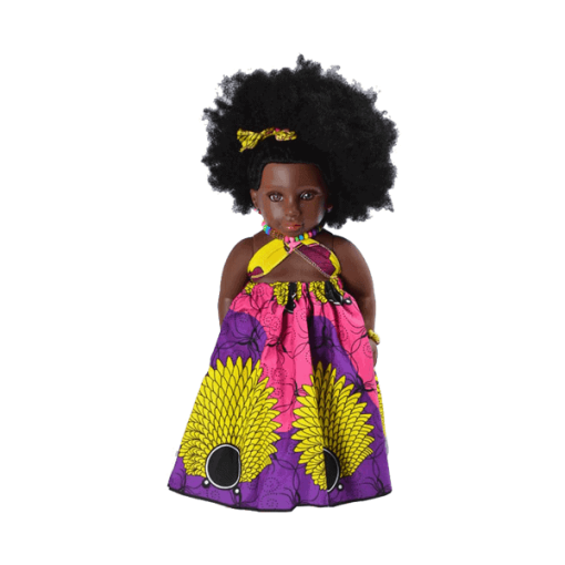 Afro babypuppe Janea
