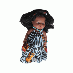 Afro baby doll: Malea in South Cameroon