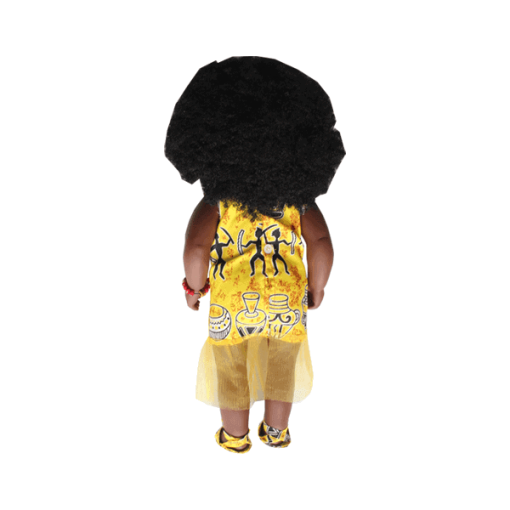 Poupée Afro Janea back