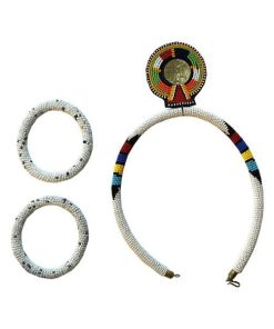 Bijoux africains blanc