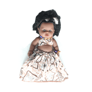 Afro baby doll: Malea bamoun dressed