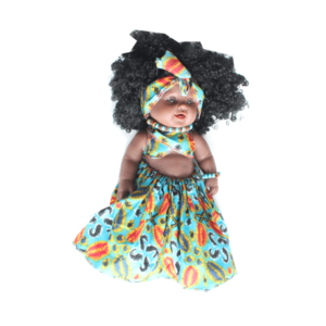 Afro baby doll: Malea stunning