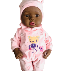 iTouch-Afro-Stoffpuppe-„Paré“-im-Fleece-Pyjama-„Sweet-Dreams“