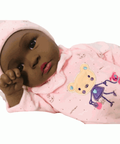 iTouch-Afro-Stoffpuppe-„Paré“-im-Fleece-Pyjama-„Sweet-Dreams“2