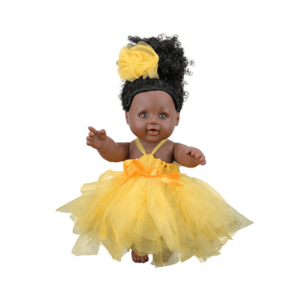 Eding Afro baby doll in "Neon Princess"