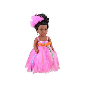 Jengue Afro Puppe in "Pink Princess"