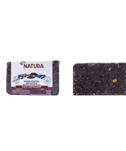 Alternative view of Natura peeling soap made from coffee