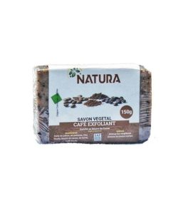 Natura peeling soap made from coffee