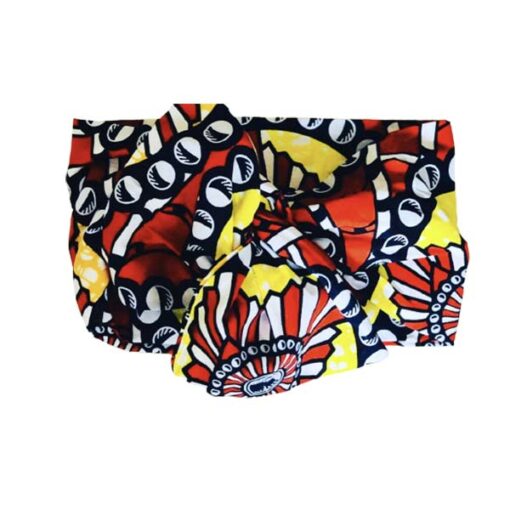 african headband bandeau wax a cheveux rouge