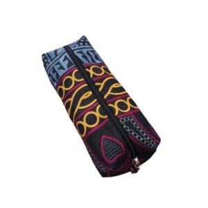 Trousse de maquillage, Stylos, pochette Wax