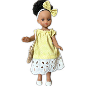 African tween doll MUNA with handbag
