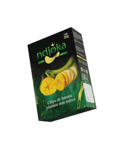 Ndjoka banana chips lightly salted 250g