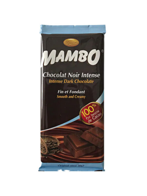 chococam mambo dark chocolate 100g