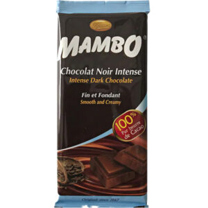 Mambo dunkle Schokoladentafel, 100g